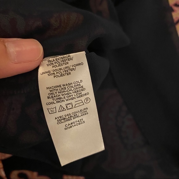 LOFT RUFFLE V-NECK CAMI SIZE S - Picture 3 of 5